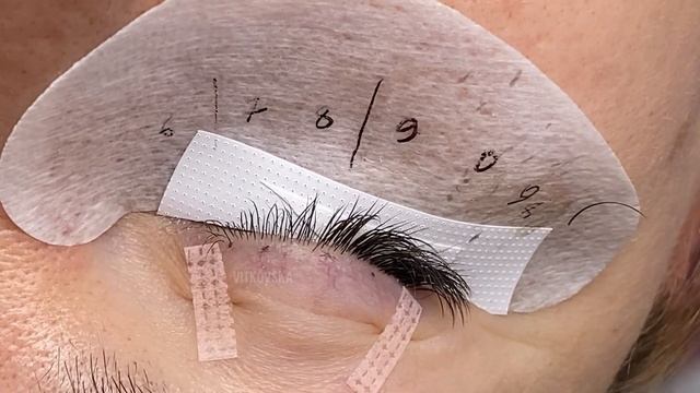 Наращивание ресниц ! Мокрый эффект! Коричневые ресницы! смотреть онлайн