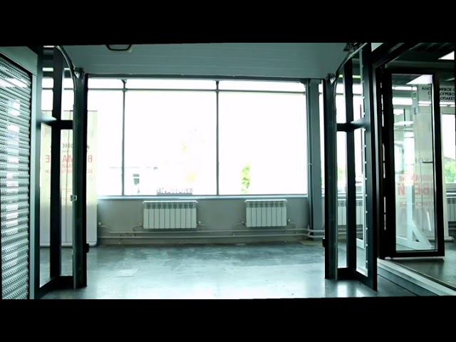 Секционные ворота Alutech серии PRESTIGE от компании Консиб смотреть онлайн