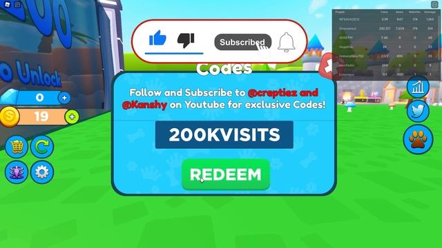 ALL NEW OP *SECRET 1M* UPDATE CODES In Roblox Attack Simulator! смотреть онлайн