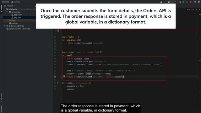 Razorpay Payment Gateway Integration in Python Websites смотреть онлайн