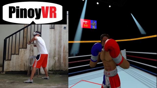 Pacquiao bloodline tries VR boxing TOTF on Oculus Quest 2 - best HIIT cardio fitness alternative смотреть онлайн