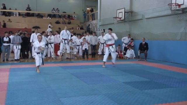 Shotokan Karate 2012 Kata Men Semi-final Jion Votyakov Maxim (Perm) Vs Pitkeev Daniil (Irkutsk)