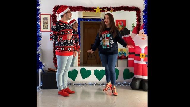 Challenge Navideño: "Feliz Navidad" Bachata - Tu Valentino | Elegancia con Sabor - Tania y Massi смотреть онлайн