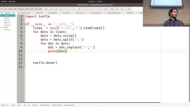 Connect the Dots with Turtles смотреть онлайн