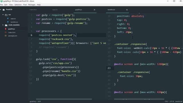 Tutoriel PostCSS : PostCSS смотреть онлайн