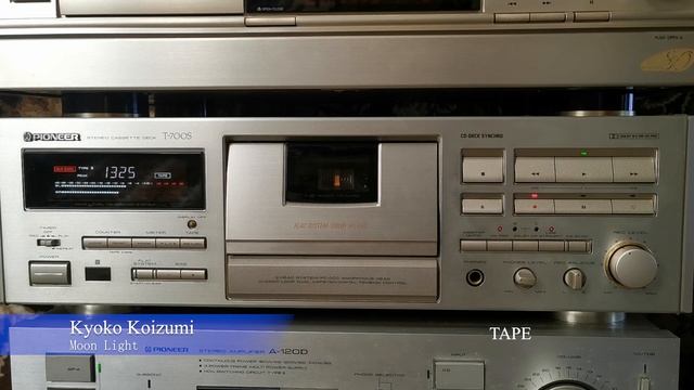 Запись сборника японской эстрады на кассету BASF CHROME SUPER II 90 на деке PIONEER T-700S смотреть онлайн