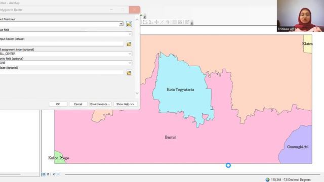 VIDEO OLAH DATA MERUBAH DATA VEKTOR KE RASTER (Kota Yogyakarta) смотреть онлайн