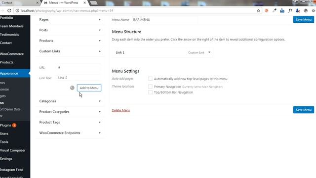 Add menu in bottom bar (WordPress Theme: TwentyPlus) смотреть онлайн