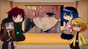 Demon Slayer reacts to… Zenitsu ! || Angst || Read desc