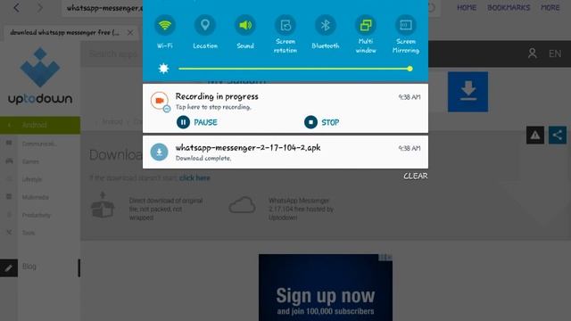 How to install whatsapp on tablet (SIM/without SIM) смотреть онлайн