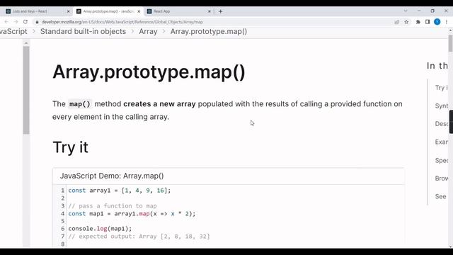 List in React | Map Function in React JS in Hindi | List Rendering in React in Hindi #2022 смотреть онлайн