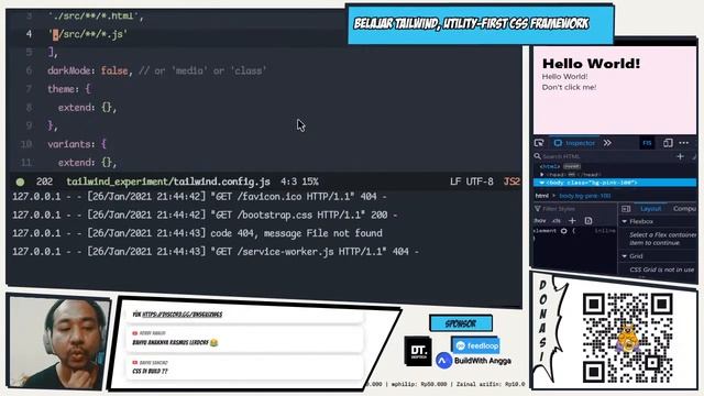 ? Belajar Utility-First CSS Framework Tailwind | RandomScreencast смотреть онлайн