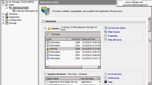 WSUS Requisitos previos de instalación смотреть онлайн