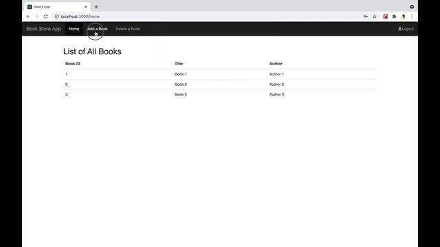 React Node Book Store Application смотреть онлайн