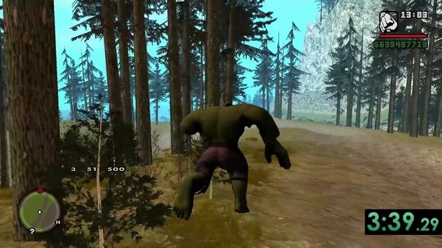 How Long does HULK take to JUMP Across GTA MAPS | HULK in GTA GAMES смотреть онлайн
