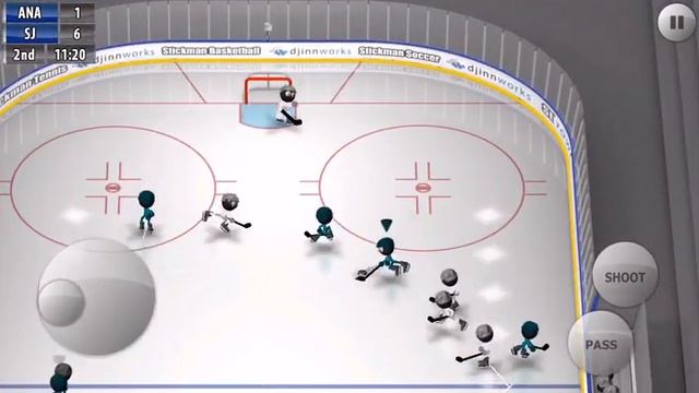 Stickman Ice Hockey Gameplay смотреть онлайн