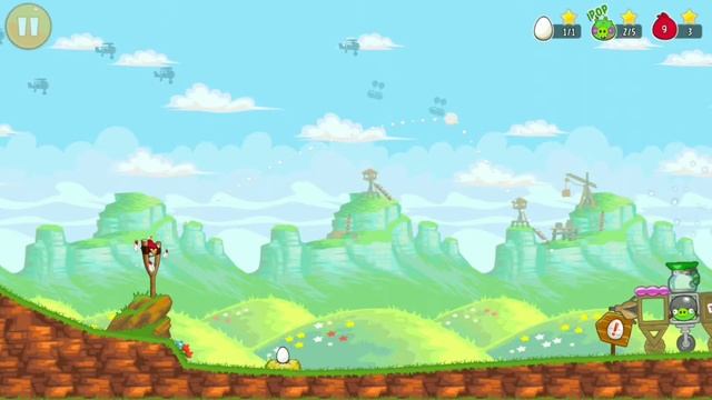 Angry Birds Classic Red's Mighty Feathers level 1 to 30 смотреть онлайн