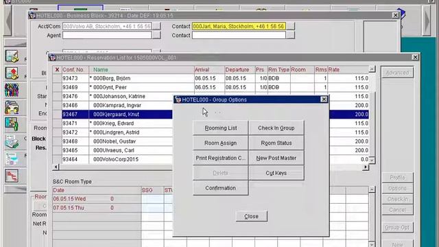 Group reservation 3 Routing, Assign & Check in смотреть онлайн