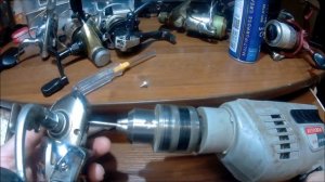 Обслуживание и смазка безинерционных катушек без разбора