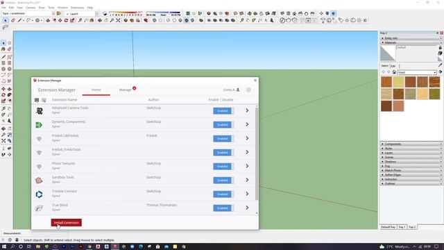 Fredo tools install l Fredo Plugin install in SketchUp l смотреть онлайн