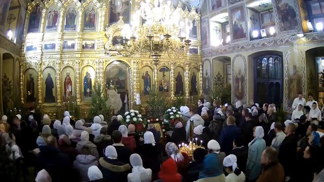 7.01.2018 Божественная литургия. Рождество Господа и Спаса нашего Иисуса Христа. смотреть онлайн