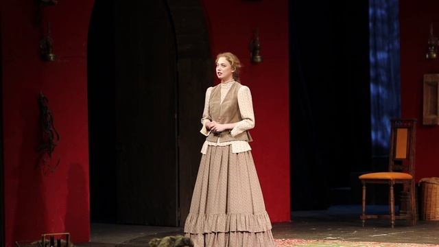 Фрагмент спектакля "На бойком месте". Малый театр. смотреть онлайн