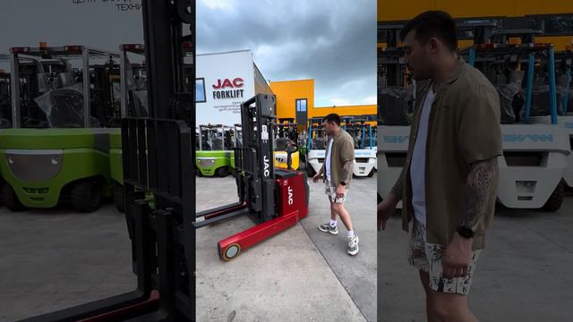 Обзор противовесного электроштабелера JAC CDD RS смотреть онлайн