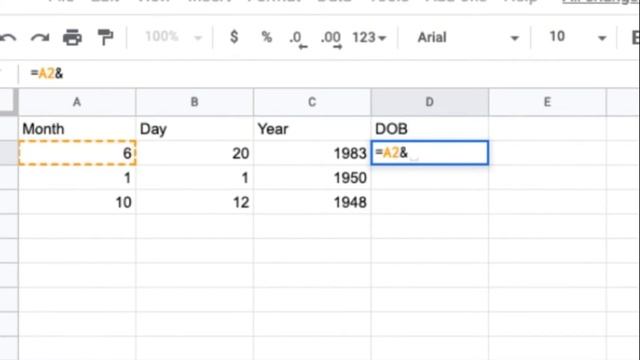 Tip: Merge Columns in Google Spreadsheets смотреть онлайн