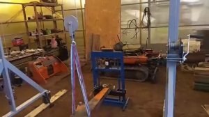 Козловой кран для гаража