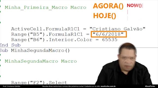 Introdução a Macros e VBA de Excel (Prévia da Aula) смотреть онлайн