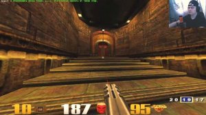 НЕ ОТДАВАЙ РЕЛЬСУ QUAKE III, ПРОХОЖДЕНИЕ ТРЕТЬЕГО КРУГА НА КОШМАРЕ CHAURD9 (Квейк 3 Арена)