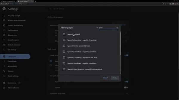 Google Colab - Change  Language Settings!