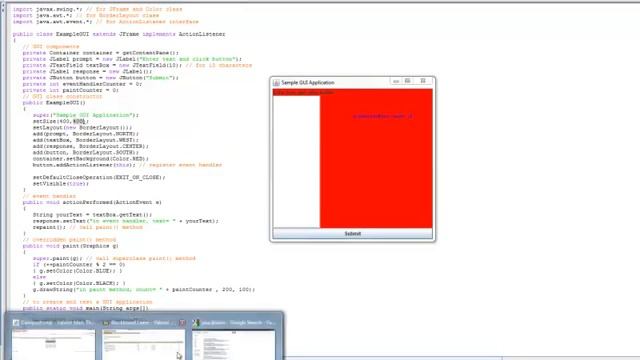 Java Part 2-1 Mod 7 GUI смотреть онлайн