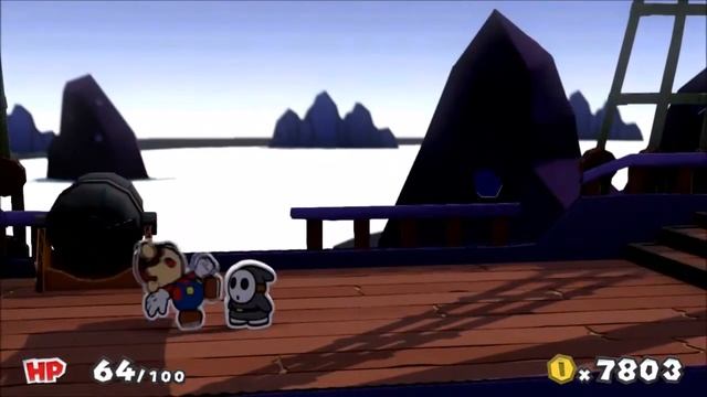Paper Mario Color Splash Boss: Black Shy Guy смотреть онлайн