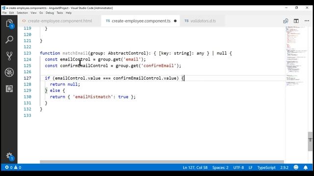 Angular reactive forms cross field validation смотреть онлайн