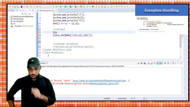 Exception Handling In Java With Examples смотреть онлайн