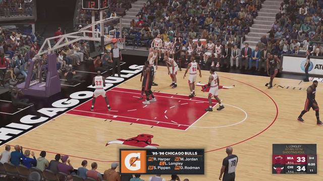 NBA 2K23 - ‘13 Miami Heat Vs. ‘96 Chicago Bulls | PS5 4K 60FPS
