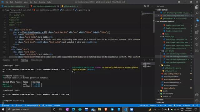 GITHUB SEARCH APPLICATION | 10. UI completion смотреть онлайн