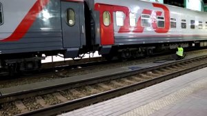 Омск. Железнодорожный вокзал.