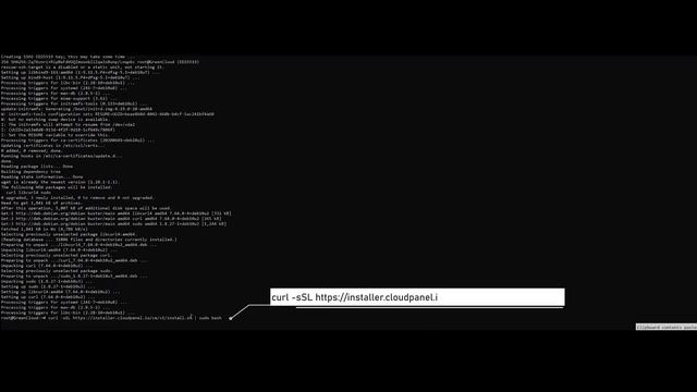 Instructions for installing CloudPanel on Debian 10 | VPS Tutorial смотреть онлайн