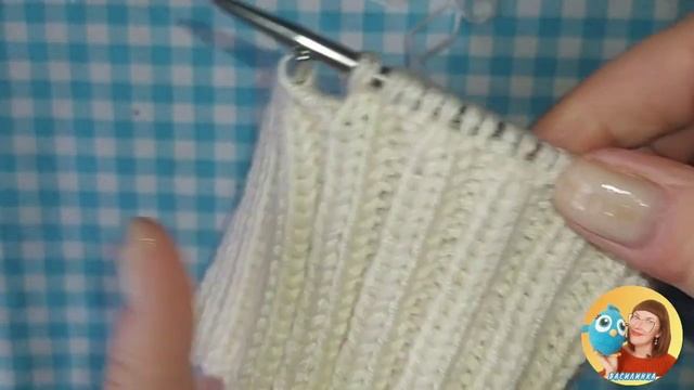 Манишка из одного мотка для начинающих | простой хомут снуд резинкой 2х2 смотреть онлайн