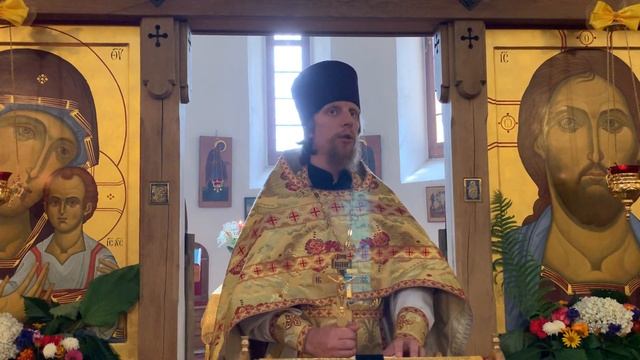 Проповедь на праздник ап. Петра и Павла 2019 смотреть онлайн