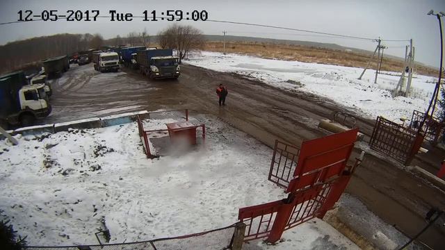 5 декабря 2017 Ускоренная съёмка полигона ТБО 