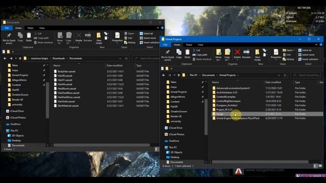 Load UASSET file in Unreal Engine смотреть онлайн