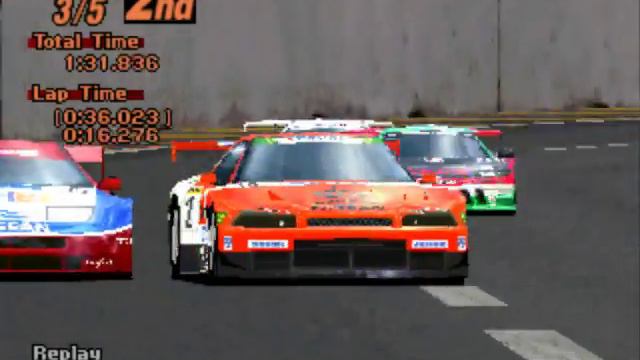 Gran Turismo 2 Replay - ARTA Zexel Skyline GT-R GT - Super Speedway смотреть онлайн