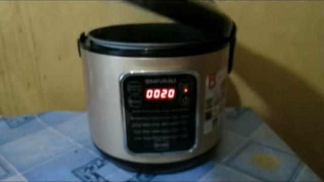 проверка работы программы "на пару" мультиварки Shivaki SMC 8652 смотреть онлайн