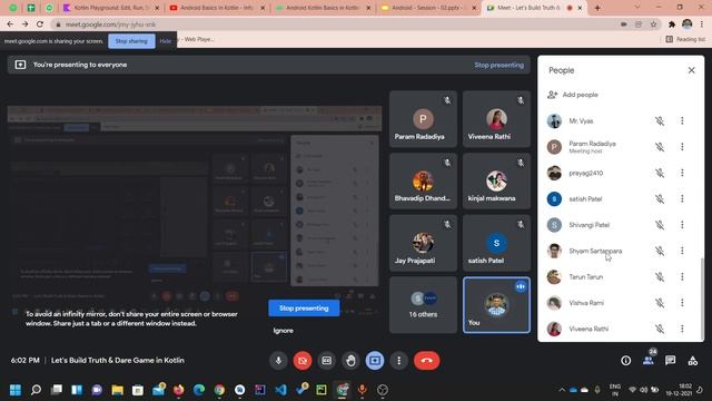 Repeat, When, Android Studio basics layouts | Android Study Jams смотреть онлайн