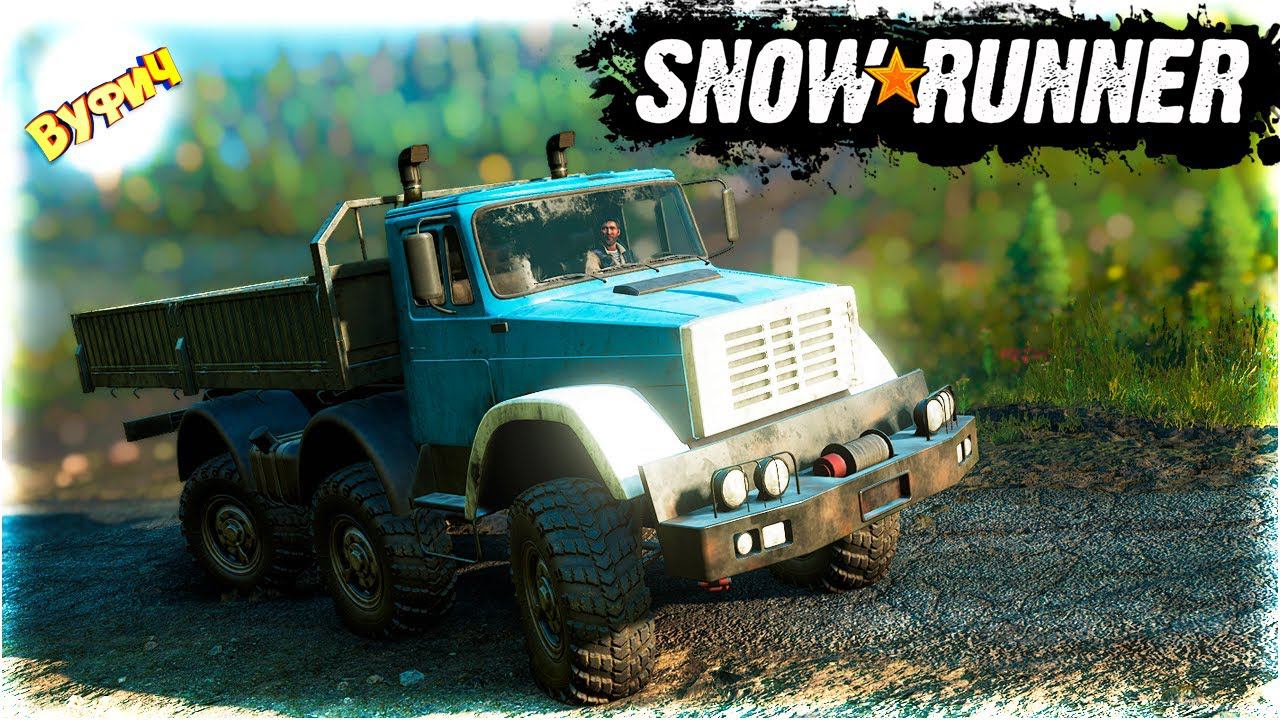 ЗИЛ-4972 | Обзор мода SnowRunner [Таймыр] смотреть онлайн