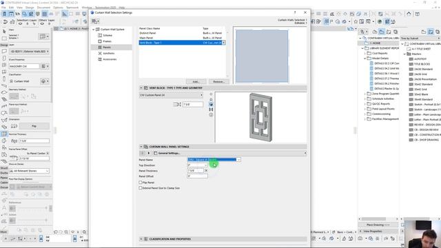 Modeling Concrete Block with Archicad 24 Curtain Wall Tool! смотреть онлайн