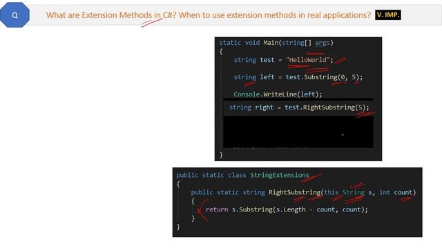 What are Extension Methods in C#? When to use extension methods in real applications? смотреть онлайн